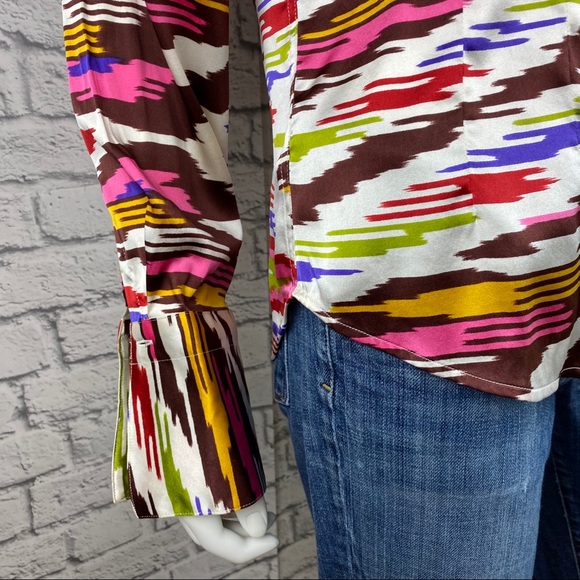 Vintage 90’s Y2K Silk Blouse - Picture 5 of 15